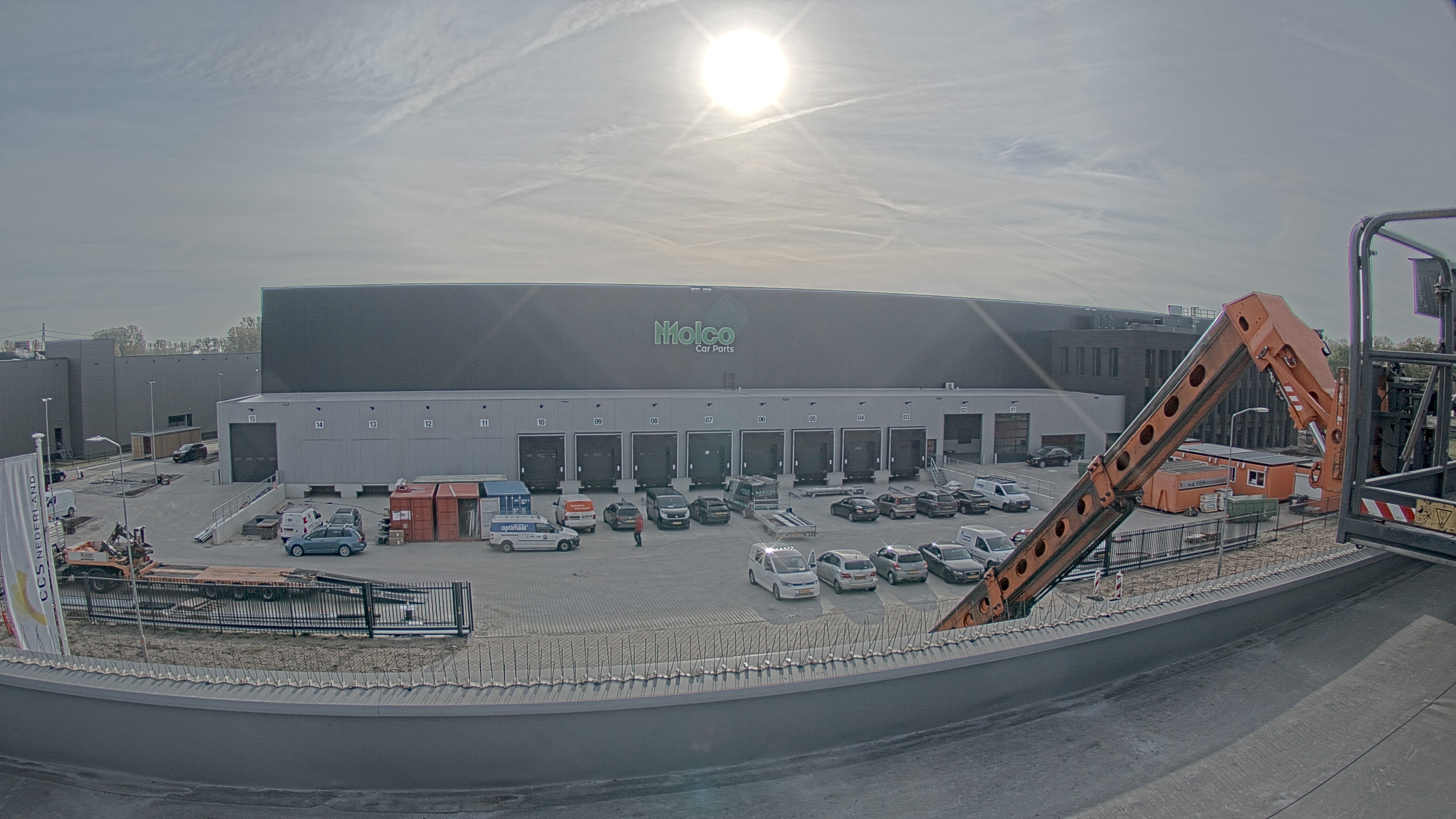 Nieuwbouw Molco Car Parts Wijchen NetcamViewer Live